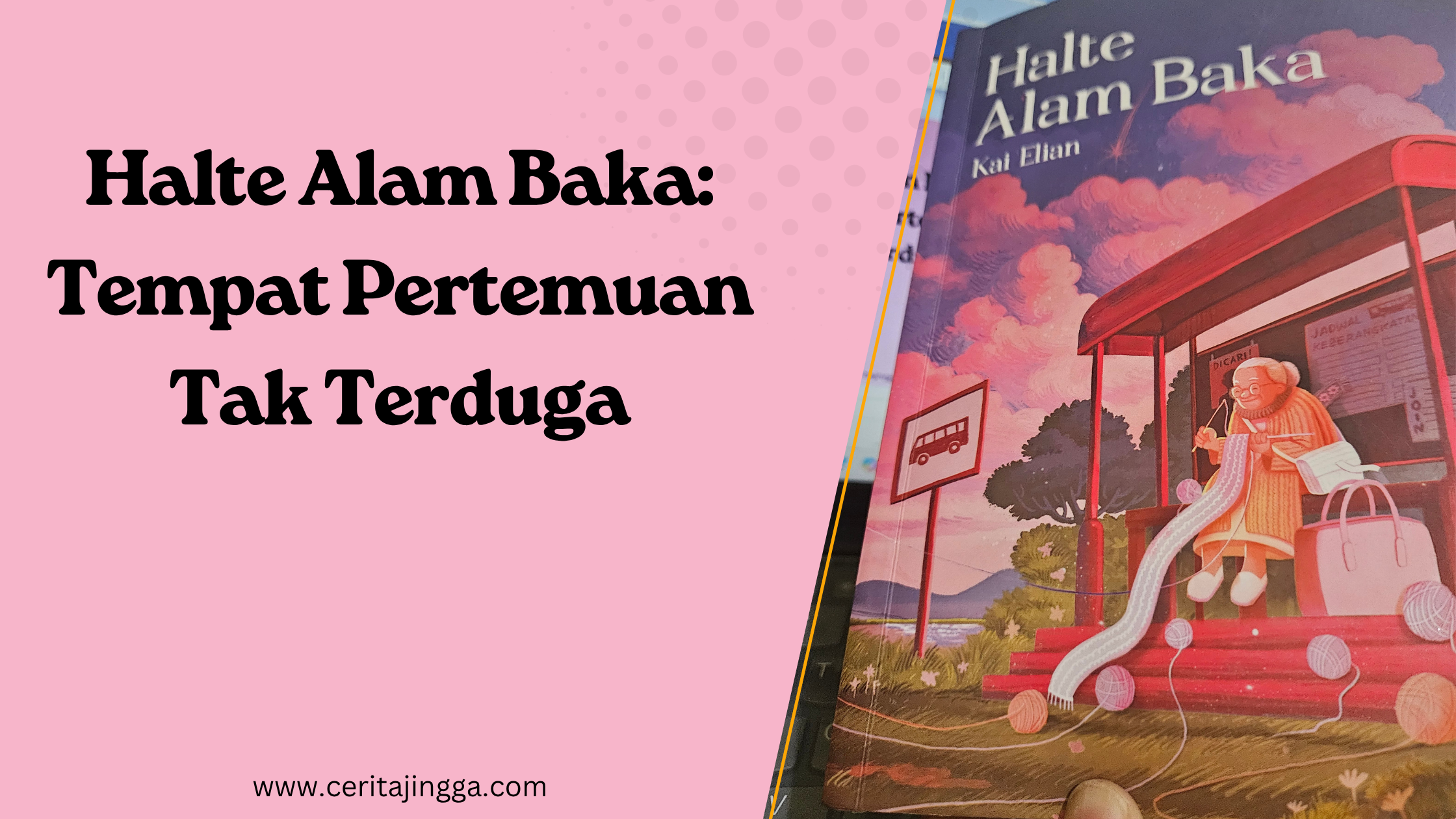 Resensi buku Halte alam baka