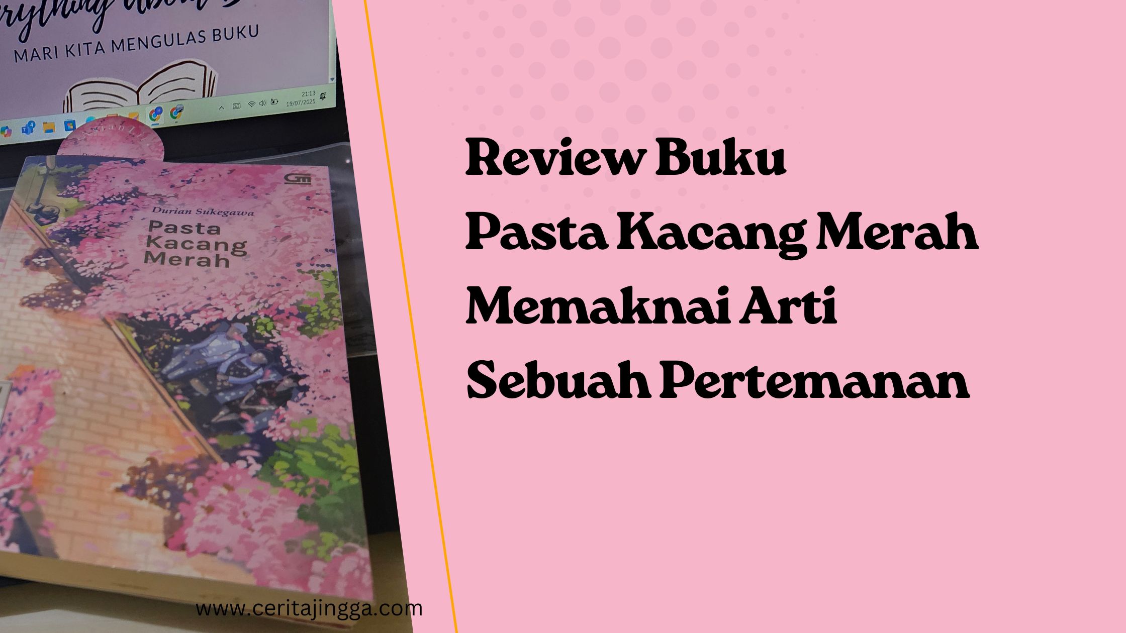 Review buku pasta kacang merah