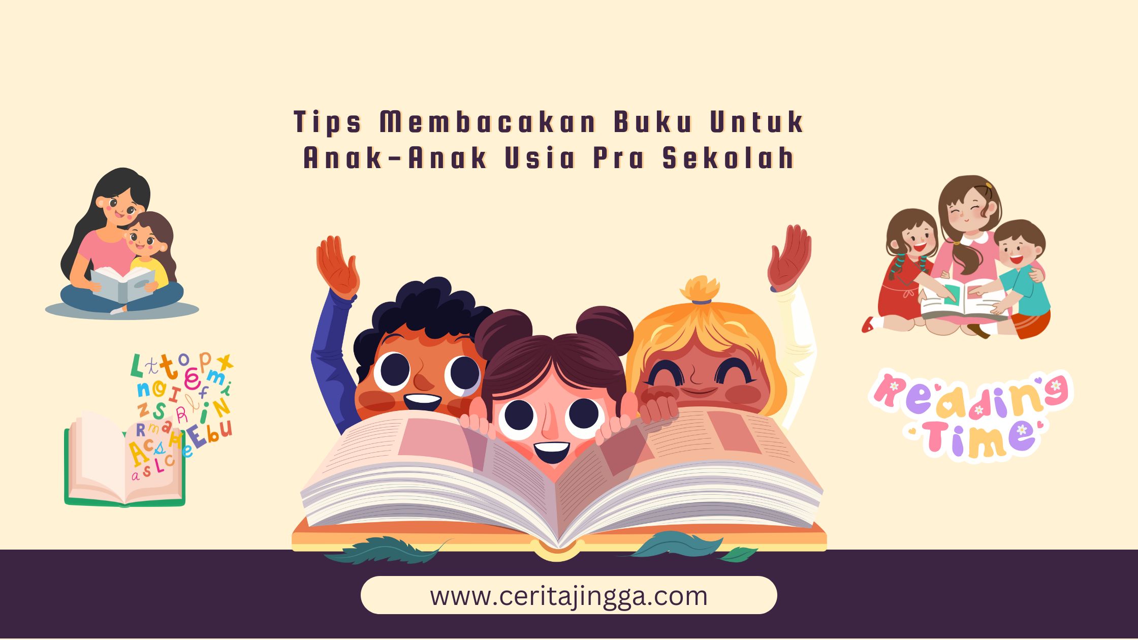 Tips membacakan buku untuk anak