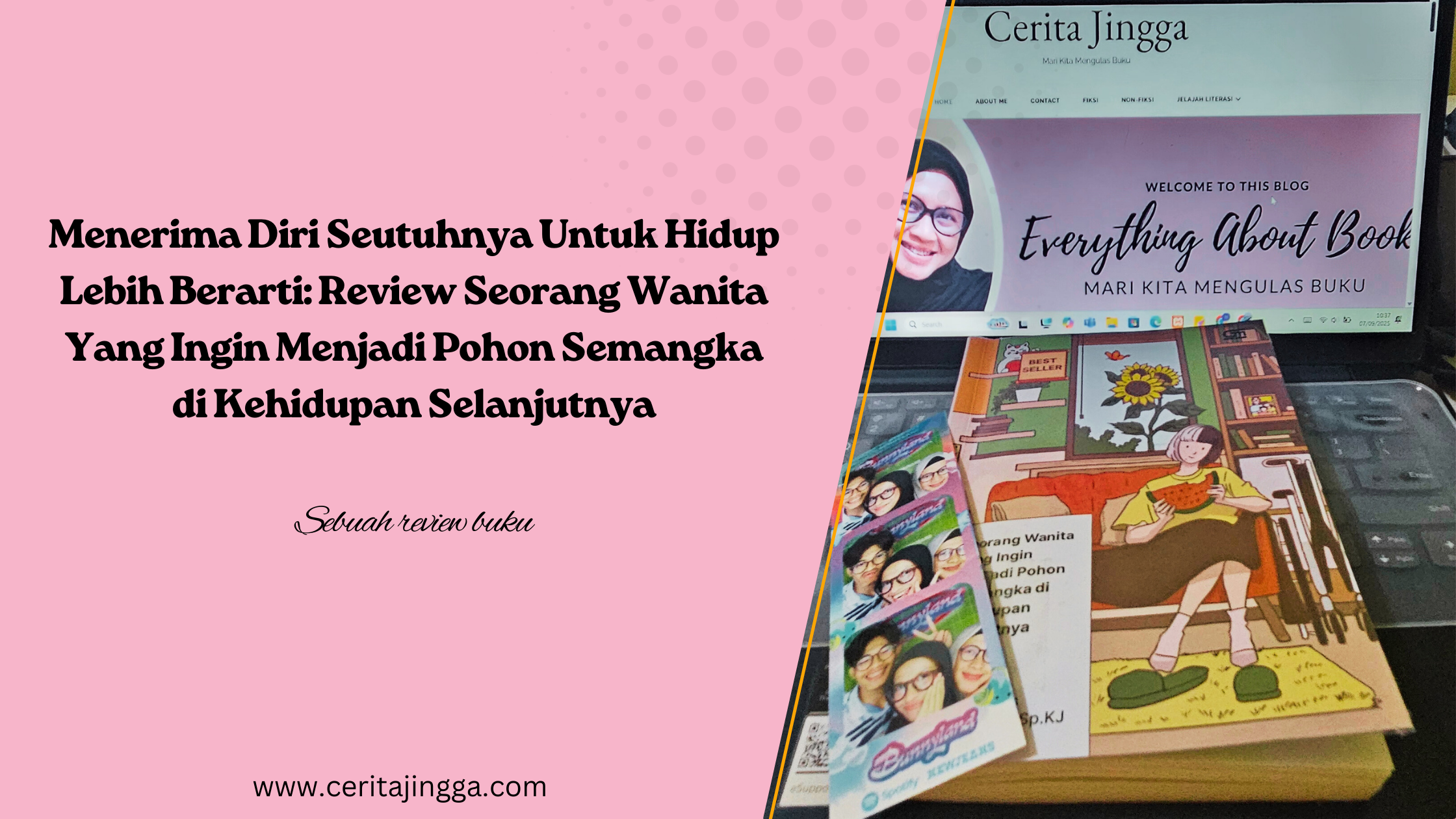 Review Buku Seorang Wanita Yang Ingin Menjadi Pohon Semangka di Kehidupan Selanjutnya
